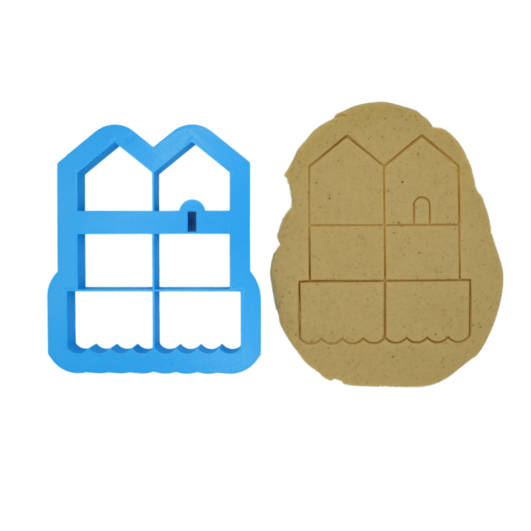 3D Mini Gingbread House Cookie Cutter